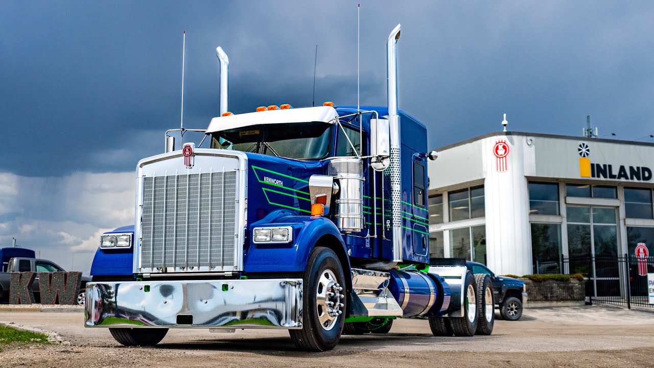 Blue Thunder The Legendary 2023 Kenworth W900 Driver First